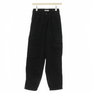 WIP HW RELAXED COLLINS PANT カーゴパンツ ロールアップ 24 黒 ブラック