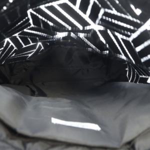 adidas BP TOP 3D リュックサック デイパック 黒 ブラック 幾何学模様 ロゴ入り /RI OS