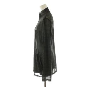 LEONARD SPORT 21SS ジャケット 上着 40 黒 ブラック メッシュ ロゴ総柄 長袖 0558922 /AN26