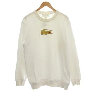 ラコステ コラボ スウェット トレーナー 長袖 XL 白 ホワイト /G