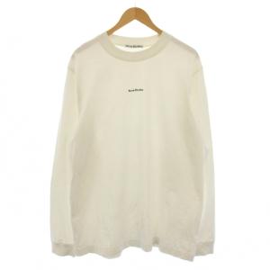 クルーネックカットソー Tシャツ 長袖 L 白 fn-mn-tshi000354 /BM