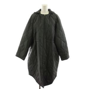 24AW 中綿 ロング パディング キルティングコート 44 グレー CMWWCW0411