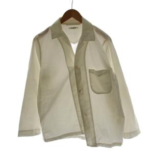 シャツ 長袖 コットン 白 ホワイト FU-A-029 /AN38