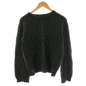 ニット セーター ウール S グレー