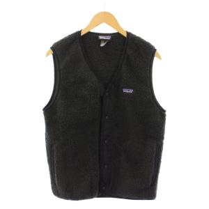 Los Gatos Vest ロスガトスベスト Vネック シングル ストレッチ ロゴ ワンポイント S