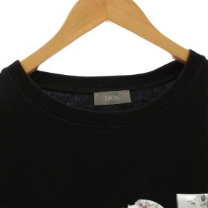 DIOR HOMME DANIEL ARSHAM Tシャツ L ブラック 023J615B0554