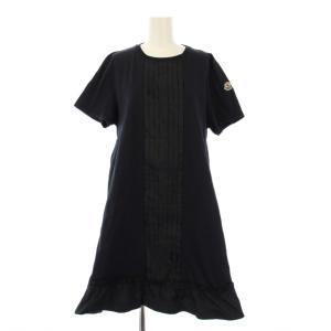ABITO カットソーワンピース S ブラック E10938551800