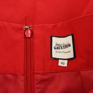 Jean Paul GAULTIER サークルスカート 40 レッド JP-S16-SK035