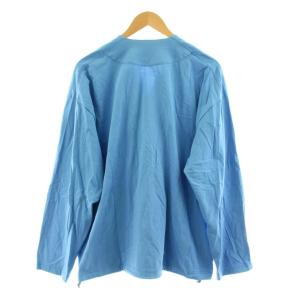 Jackman Grace Owners Cardigan グレースオーナーズカーディガン 長袖 Vネック L 水色 JM8238