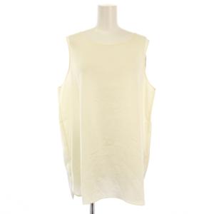 24AW ブラウス カットソー ノースリーブ 44 アイボリー KKWWCM6541 /TK