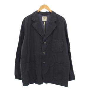 タグ付き Tenpi Umps Jacket テーラードジャケット シングル L 紺 JM8543 /KH