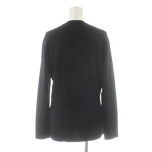 Salvatore Ferragamo ガンチーニ ニット セーター 長袖 ウール M 黒 ブラック /AN67