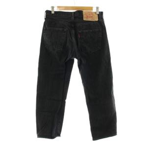 Levi's 501 デニムパンツ ボタンフライ 30 ブラック PC9-19350-0003