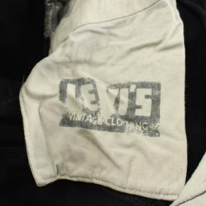 Levi's 501 デニムパンツ ボタンフライ 30 ブラック PC9-19350-0003