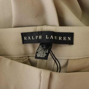 RALPH LAUREN パンツ ウール 2 ベージュ 無地 長ズボン /JP