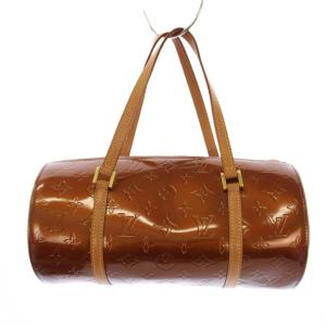 LOUIS VUITTON ヴェルニ ベッドフォード ノワゼット ハンドバッグ ブロンズ M91329