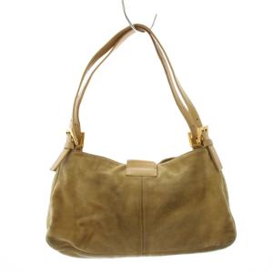 FENDI マンマバケット スエード イエロー