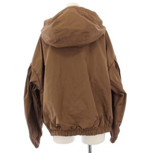 Max Mara The Cube テクニカルタフタパーカ ジップアップ 38 ブラウン 24190210946