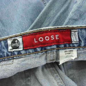 Levi's シルバータブ LOOSE 90's ヴィンテージ デニムパンツ ダメージ加工 34