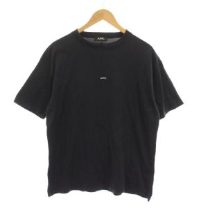 Tシャツ カットソー M 紺 ネイビー ロゴプリント 半袖 24215-1-91931 /YM