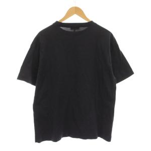 A.P.C. Tシャツ カットソー M 紺 ネイビー ロゴプリント 半袖 24215-1-91931 /YM