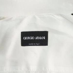 GIORGIO ARMANI ワイシャツ 39 白 ホワイト 無地 長袖 /AP