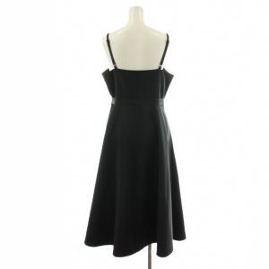 M'S GRACY 25SS ワンピース ロング ノースリーブ 38 黒 ブラック 511506 /AN31