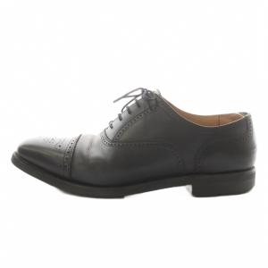 SCOTCH GRAIN SCOTCHGRAIN シャインオアレインIII セミブローグシューズ ビジネスシューズ ストレートチップ レザー 26.5cm