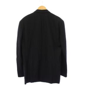Yohji Yamamoto DURBAN A.A.R. テーラードジャケット ダブル ピンストライプ YTL 紺 /KH