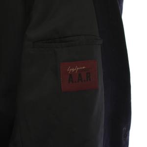 Yohji Yamamoto DURBAN A.A.R. テーラードジャケット ダブル ピンストライプ YTL 紺 /KH