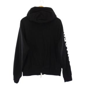 DSQUARED2 22SS ジップアップパーカー M ブラック S74HG0119