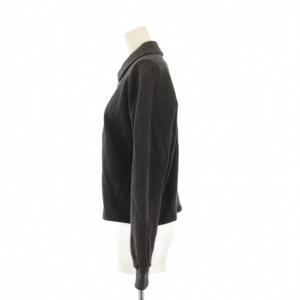 Theory 25AW DOUBLE KN LT N KNIT SHORT ZIP