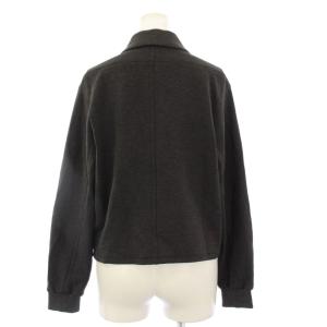 Theory 25AW DOUBLE KN LT N KNIT SHORT ZIP