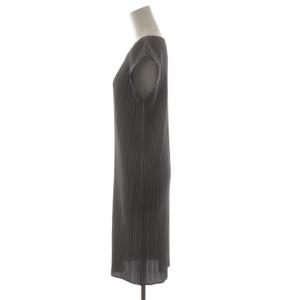 PLEATS PLEASE ISSEY MIYAKE イッセイミヤケ ワンピース グレー プリーツ加工 PP05JH113