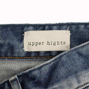 upper hights THE LADY MOON ストレート デニムパンツ ジーンズ ジップフライ 26 インディゴ 2802791