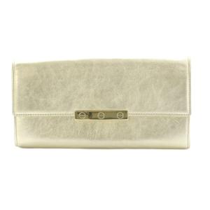 ラブコレクション 長財布 フラップ 小銭入れ ゴールドカラー /MI OH