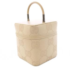GUCCI バニティバッグ GG柄 ベージュ 039.1052.001364