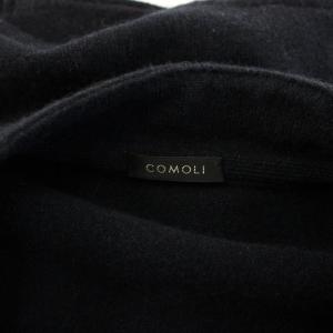 COMOLI 22AW カシミヤ スタンドカラーニットジャケット 1 ネイビー W03-06004