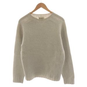 ニット セーター 長袖 ウール 40 グレー /AN36