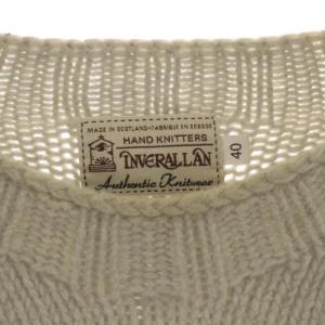 INVERALLAN ニット セーター 長袖 ウール 40 グレー /AN36