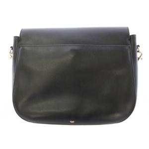 ANYA HINDMARCH スマイリーウィンク ショルダーバッグ パンチング ブラック