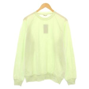 25AW LIGHT WOOL SWEAT P/O 4 ライトグリーン