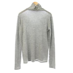 22AW カットソー ウール F グレー ハイネック 長袖 無地 /JP