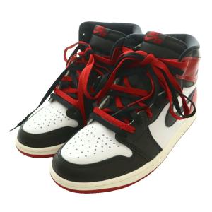 NIKE エアジョーダン1 レトロ ハイ OG ブラックトゥ リイマジンド