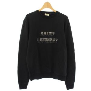 ロゴプリント スウェット S ブラック 541864