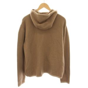 Salvatore Ferragamo ニットブルゾン ジップアップ カシミヤ L ブラウン 122162