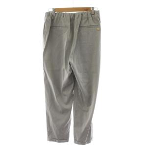 MARECHAL TERRE for PARIGOT ウエストギャザーパンツ スラックス 4 グレー ウエストゴム イージー /RR
