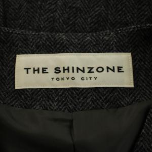 Shinzone HERRINGBONE GILET 36 グレー ヘリンボーン 23AMSJK02