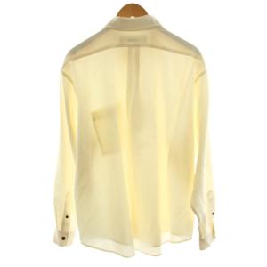 Shinzone 25AW WOOL DADDY SHIRT F0 ホワイト
