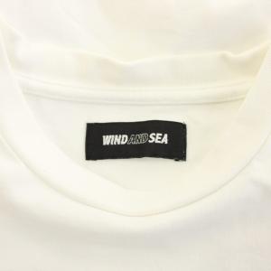 WIND AND SEA WHT Tシャツ 半袖 クルーネック ロゴ プリント M 白 ホワイト /BB
